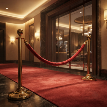 VIP Post & Rope Barriers