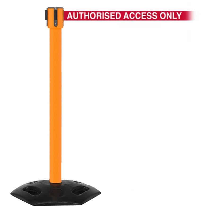 Safety Line Pro 335 10.6m Free-Standing Retractable Belt Barrier