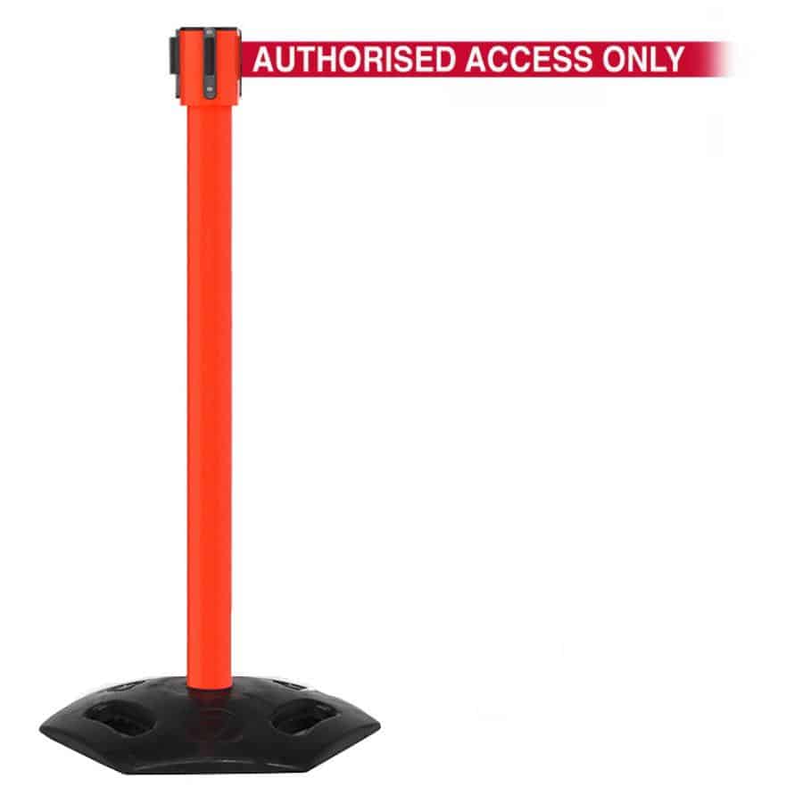 Safety Line Pro 335 10.6m Free-Standing Retractable Belt Barrier