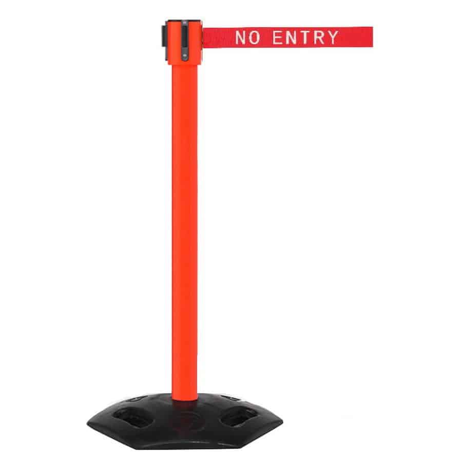 Safety Line Pro 335 10.6m Free-Standing Retractable Belt Barrier