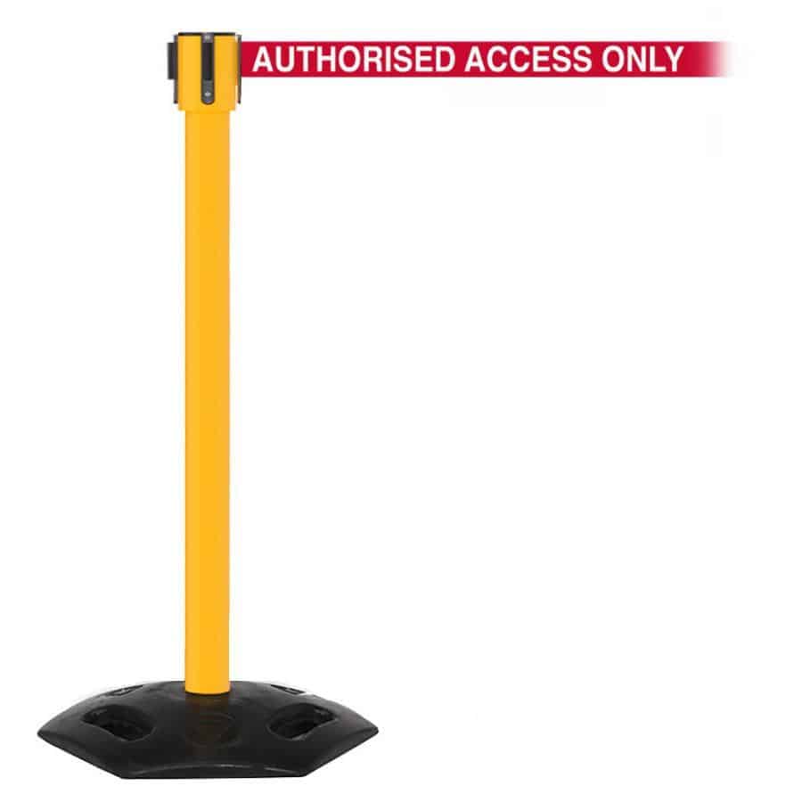 Safety Line Pro 335 10.6m Free-Standing Retractable Belt Barrier