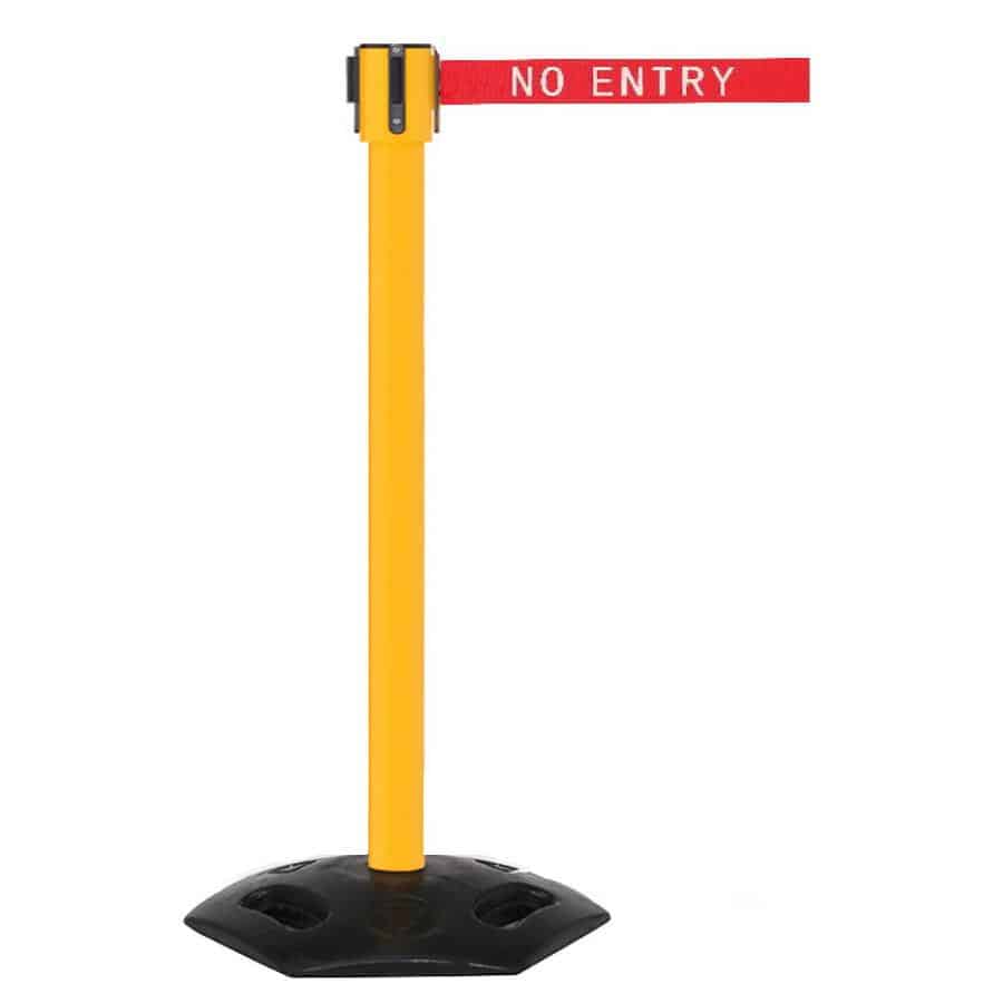 Safety Line Pro 335 10.6m Free-Standing Retractable Belt Barrier