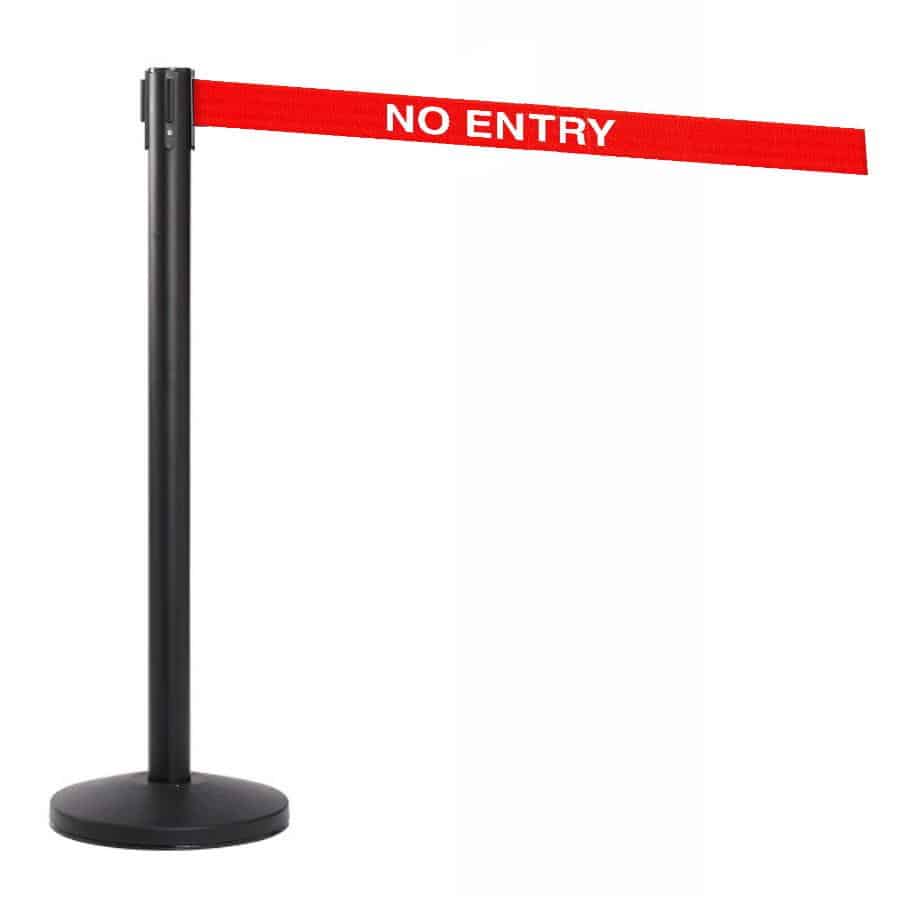 Guideline 3.4m Free-Standing Retractable Belt Barrier