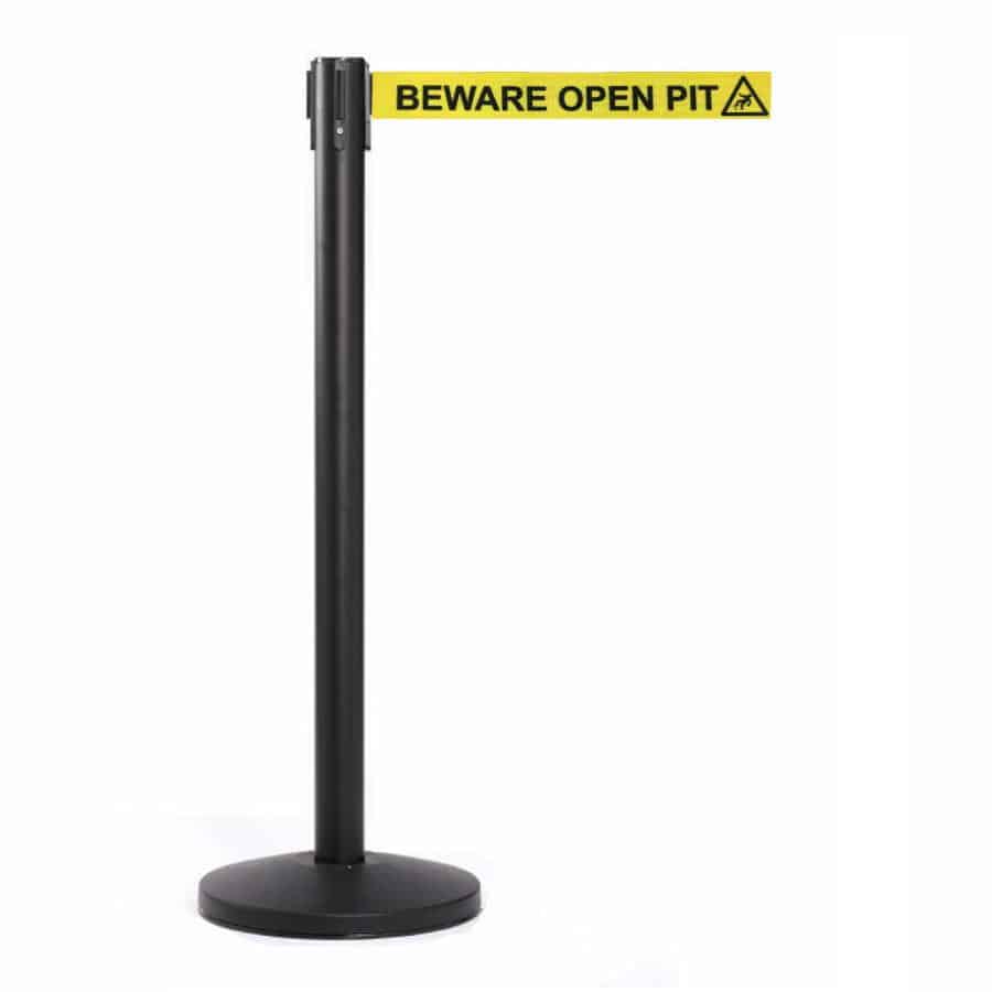 Guideline 3.4m Free-Standing Retractable Belt Barrier