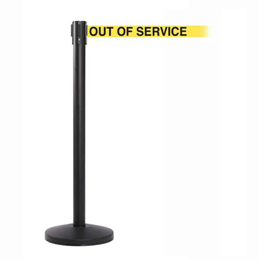 Guideline 3.4m Free-Standing Retractable Belt Barrier