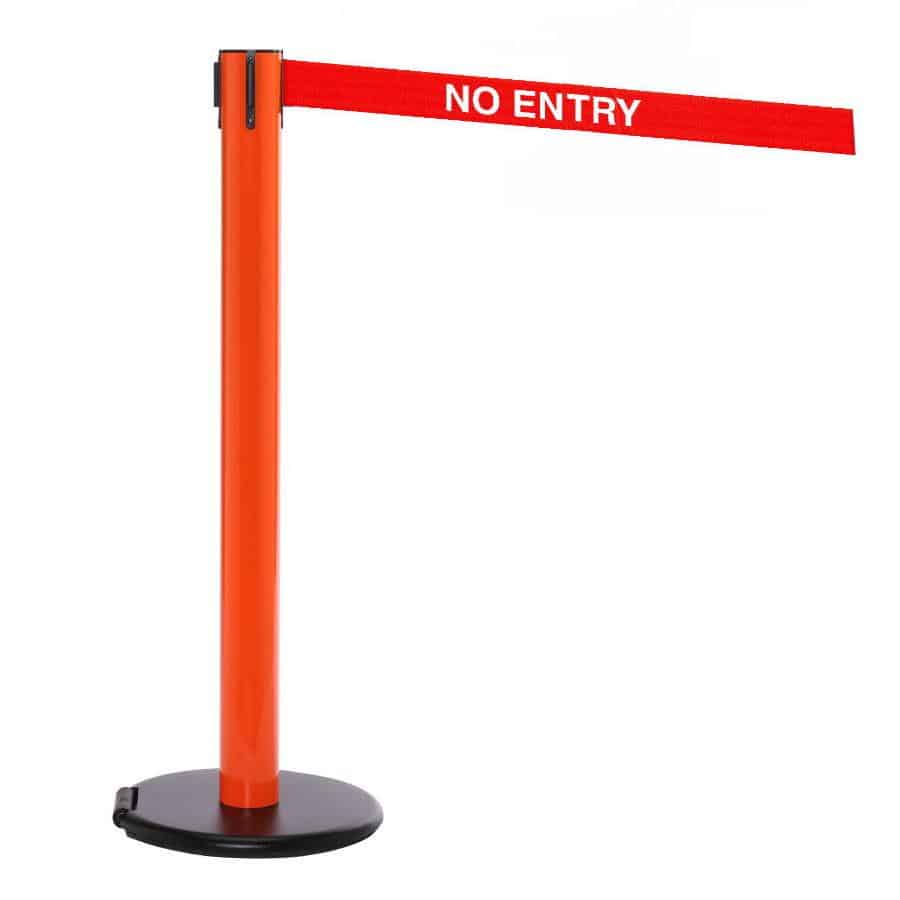Roller Safety Line Pro 3.4m Free-Standing Retractable Belt Barrier