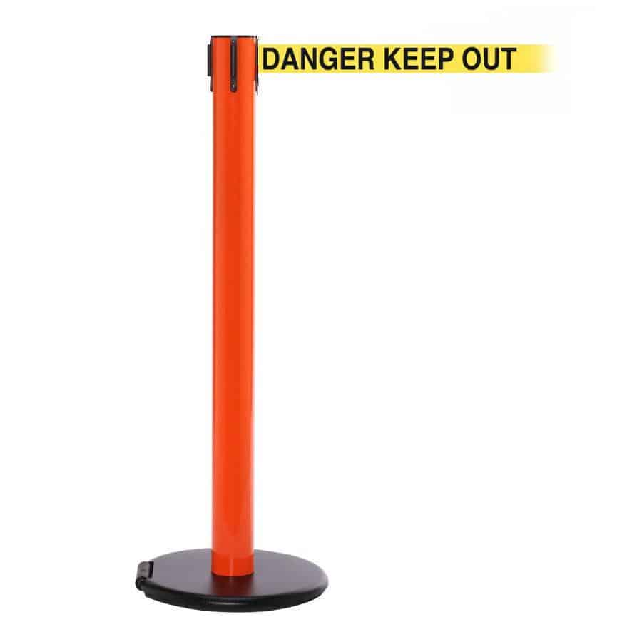 Roller Safety Line Pro 3.4m Free-Standing Retractable Belt Barrier