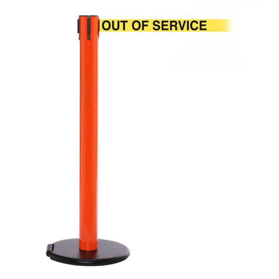 Roller Safety Line Pro 3.4m Free-Standing Retractable Belt Barrier