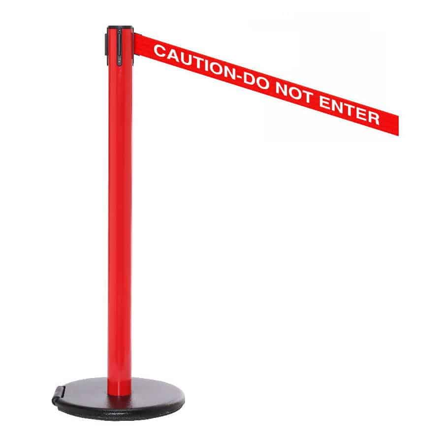 Roller Safety Line Pro 3.4m Free-Standing Retractable Belt Barrier