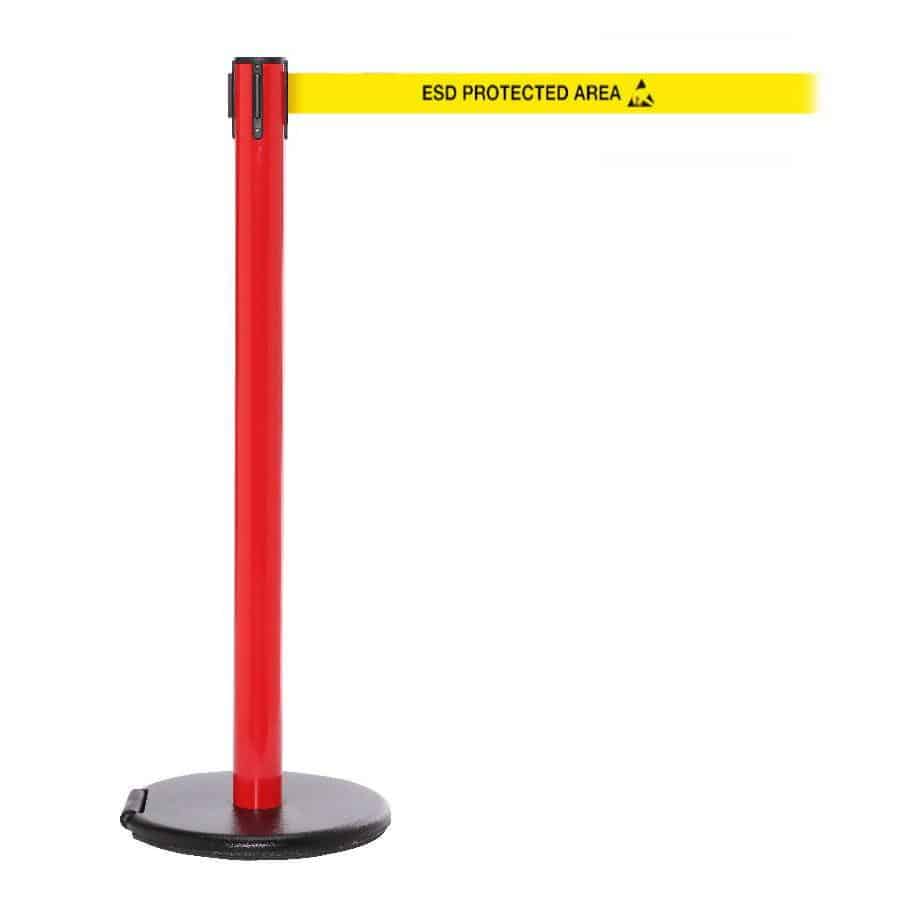 Roller Safety Line Pro 3.4m Free-Standing Retractable Belt Barrier