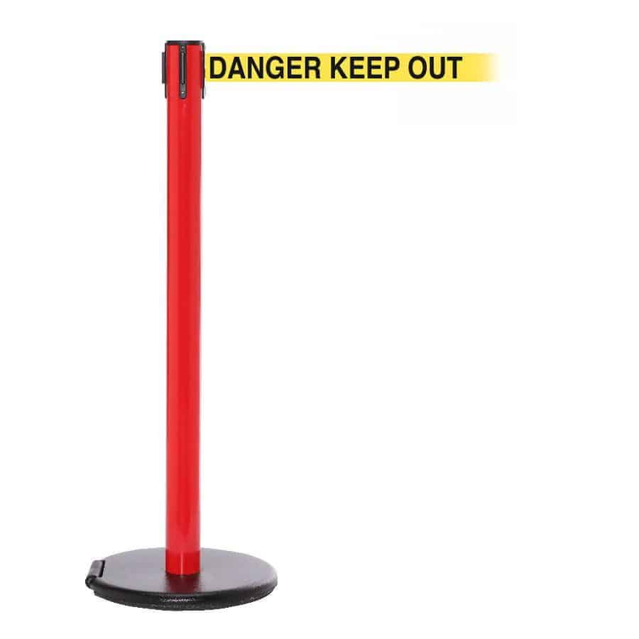 Roller Safety Line Pro 3.4m Free-Standing Retractable Belt Barrier