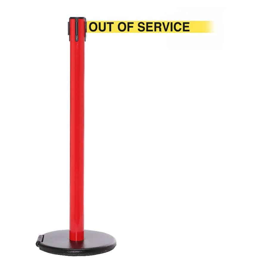Roller Safety Line Pro 3.4m Free-Standing Retractable Belt Barrier