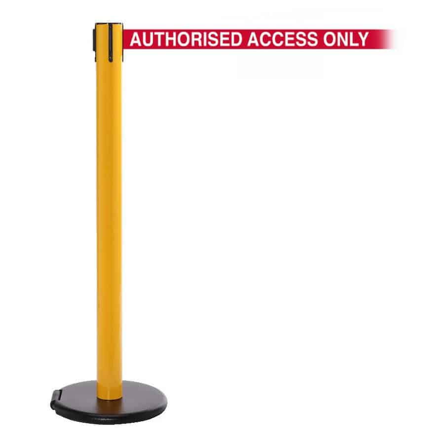 Roller Safety Line Pro 3.4m Free-Standing Retractable Belt Barrier
