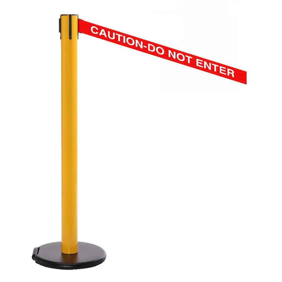 Roller Safety Line Pro 3.4m Free-Standing Retractable Belt Barrier