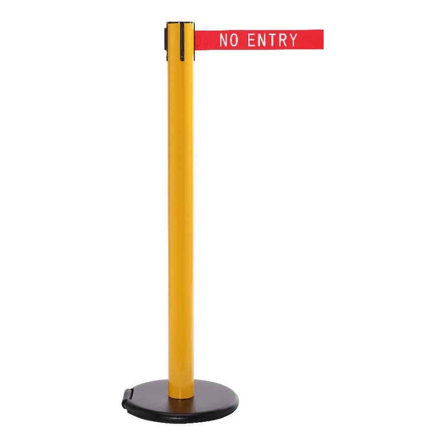 Roller Safety Line Pro 3.4m Free-Standing Retractable Belt Barrier