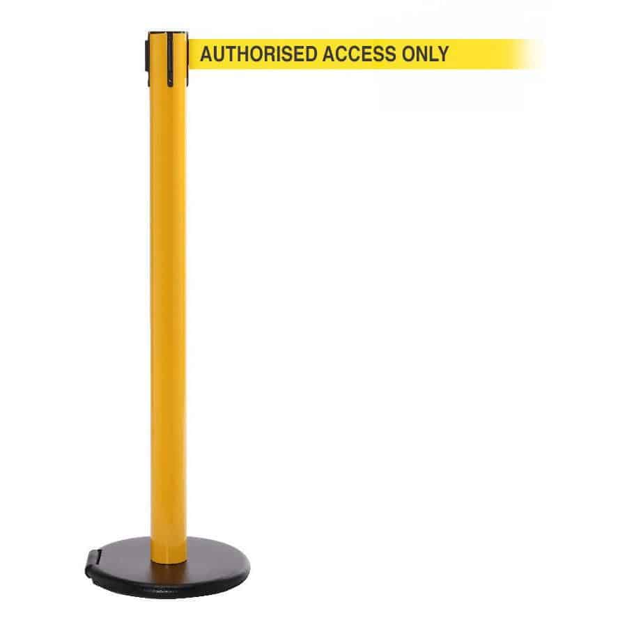 Roller Safety Line Pro 3.4m Free-Standing Retractable Belt Barrier