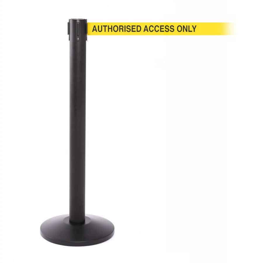 Guideline Pro 3.4m Free-Standing Retractable Belt Barrier