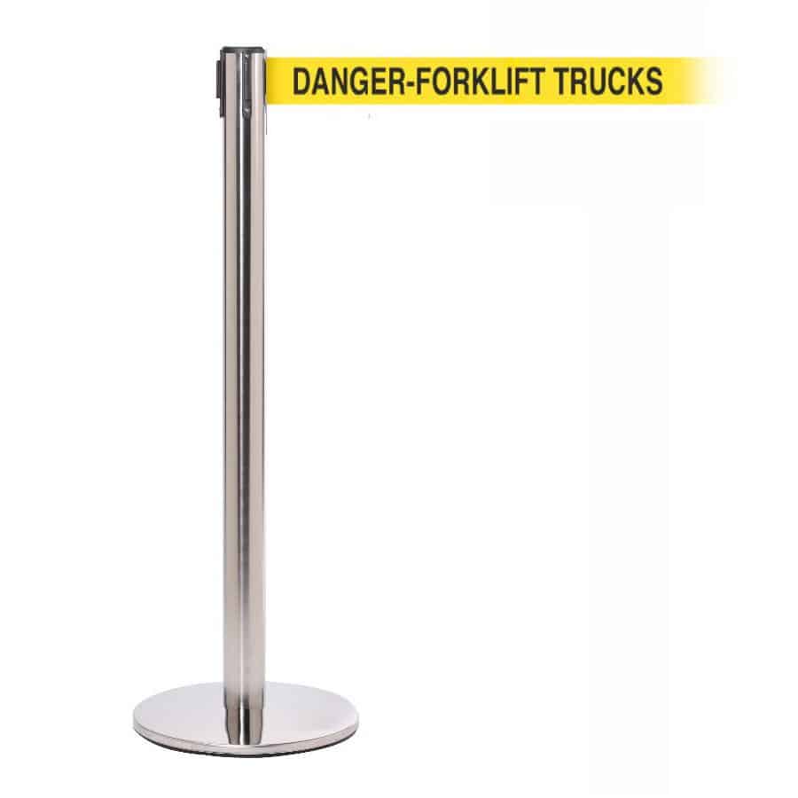 Guideline Pro 3.4m Free-Standing Retractable Belt Barrier