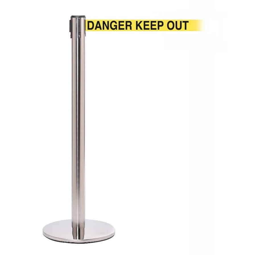 Guideline Pro 3.4m Free-Standing Retractable Belt Barrier