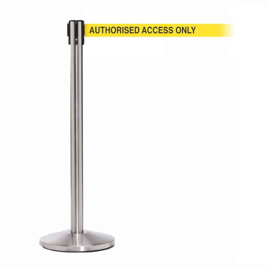 Guideline Pro 3.4m Free-Standing Retractable Belt Barrier