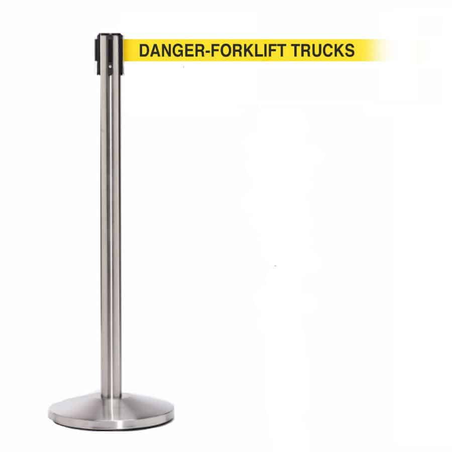 Guideline Pro 3.4m Free-Standing Retractable Belt Barrier