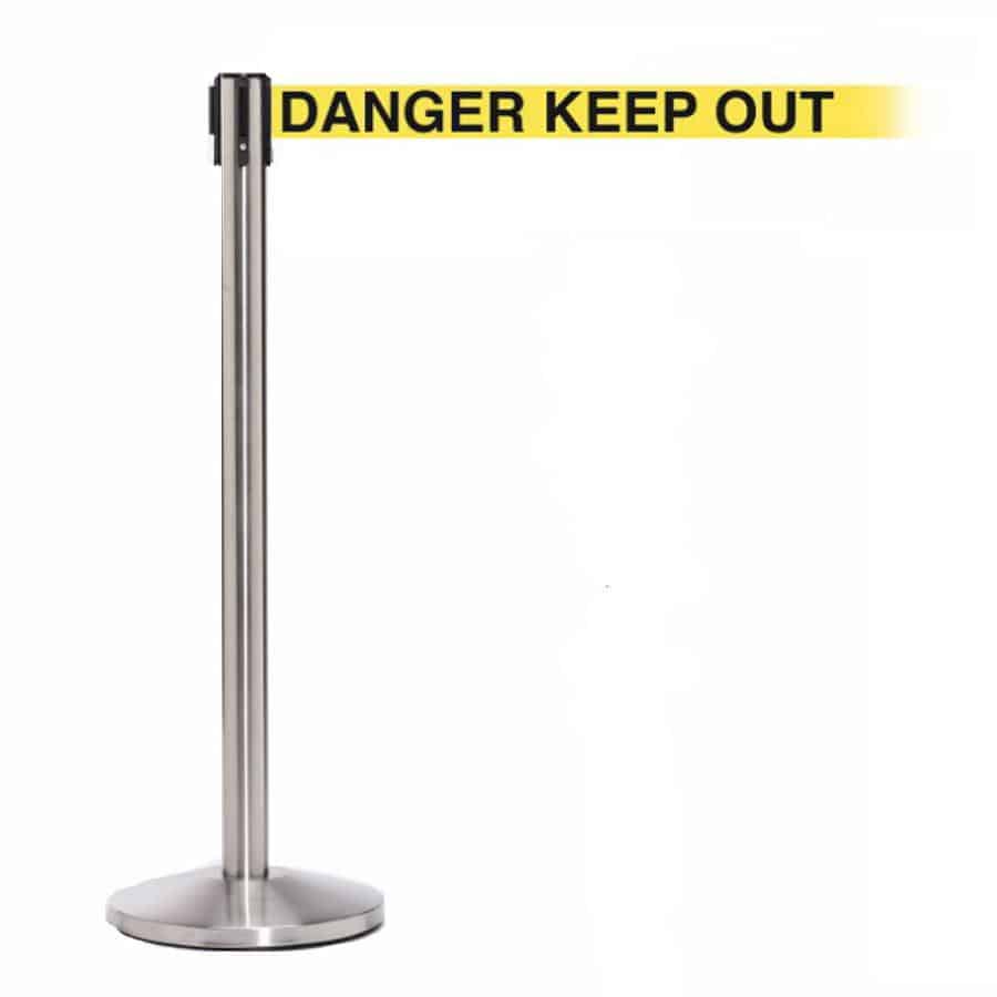 Guideline Pro 3.4m Free-Standing Retractable Belt Barrier