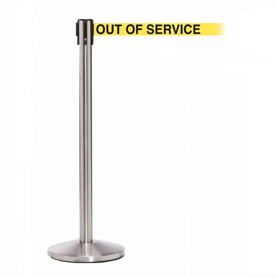 Guideline Pro 3.4m Free-Standing Retractable Belt Barrier