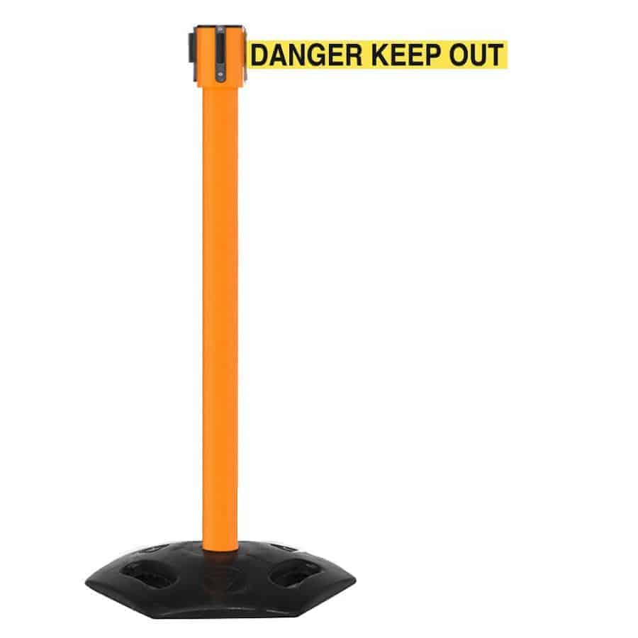 WeatherLine 3.4m Free-Standing Retractable Belt Barrier