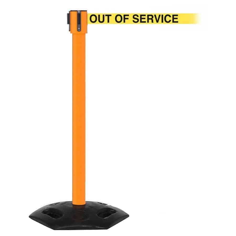 WeatherLine 3.4m Free-Standing Retractable Belt Barrier