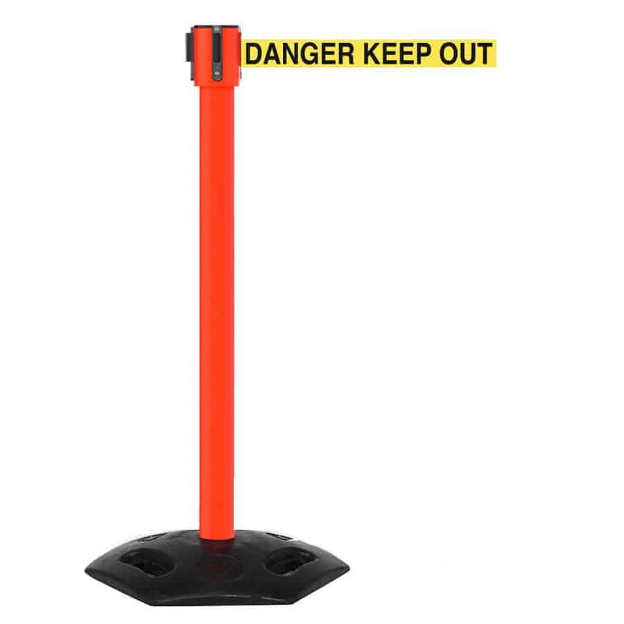 WeatherLine 3.4m Free-Standing Retractable Belt Barrier