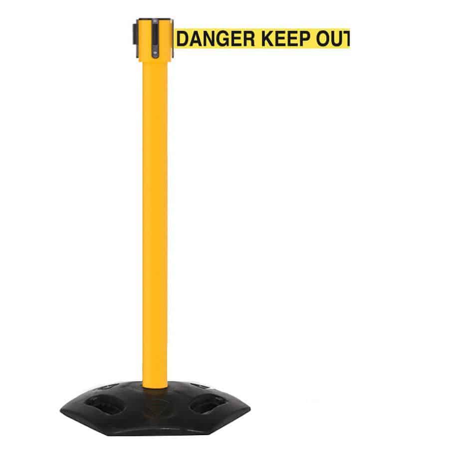 WeatherLine 3.4m Free-Standing Retractable Belt Barrier