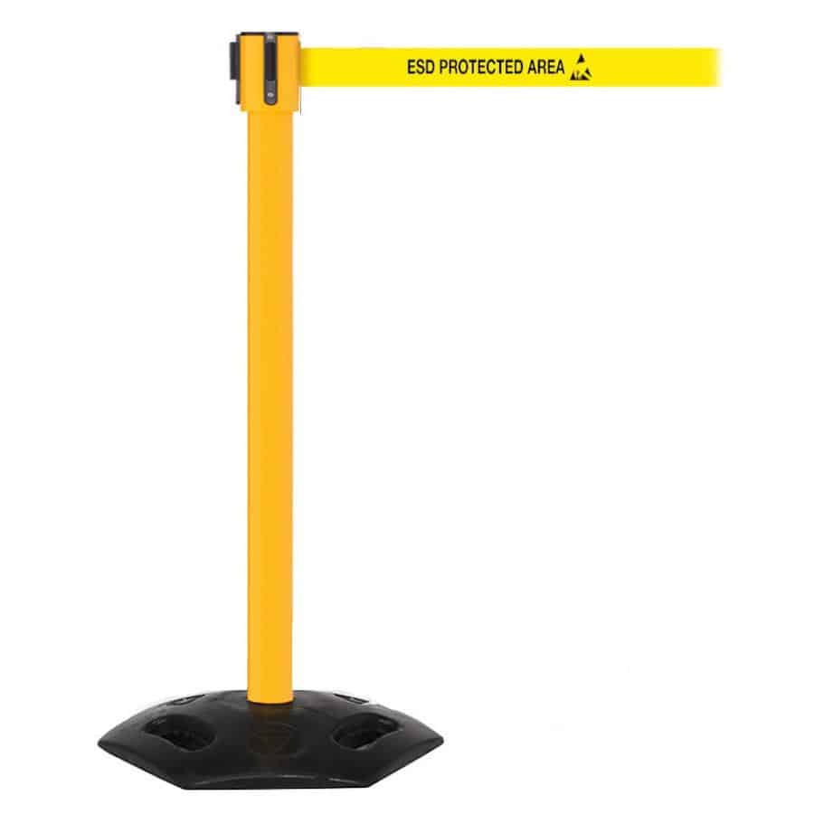 WeatherLine 3.4m Free-Standing Retractable Belt Barrier