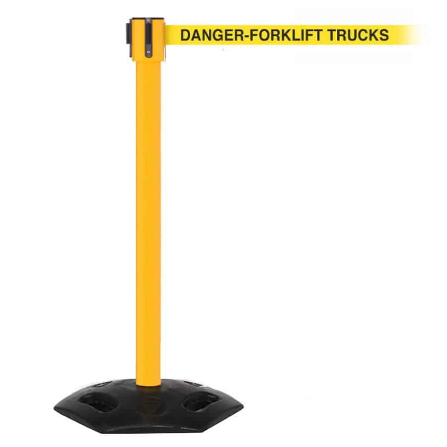 WeatherLine 3.4m Free-Standing Retractable Belt Barrier