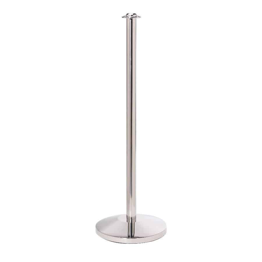 VIP RopeLine Free-Standing Traditional Rope Barrier With Flat-Top Post
