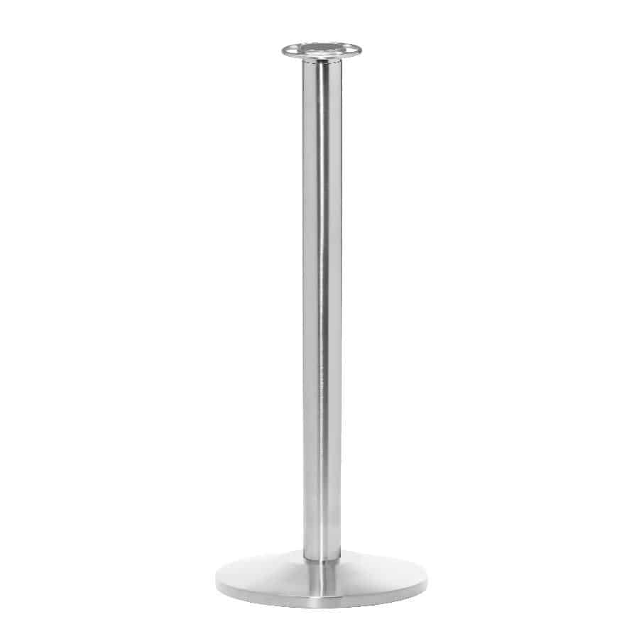 VIP RopeLine Free-Standing Traditional Rope Barrier With Flat-Top Post