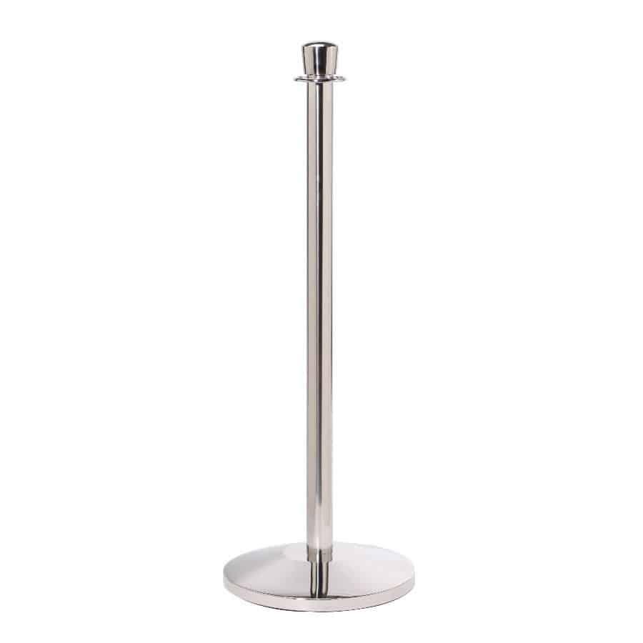 VIP RopeLine Free-Standing Traditional Rope Barrier With Crown-Top Post