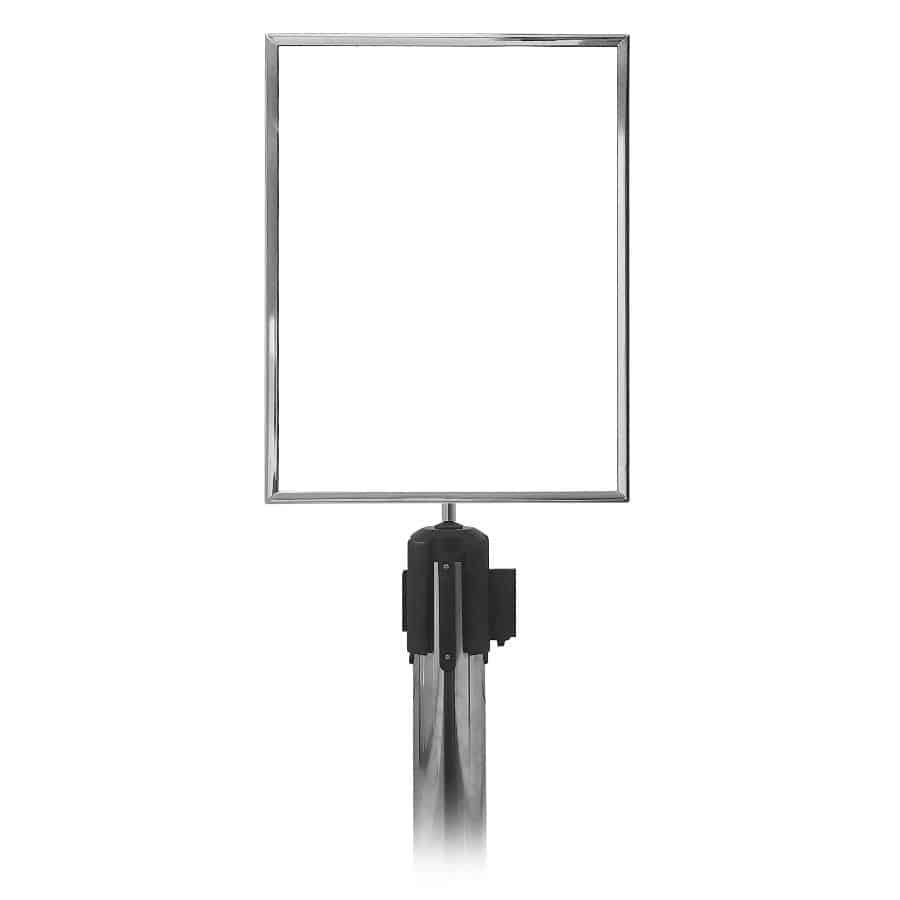 Queue Barrier - Sign Holder