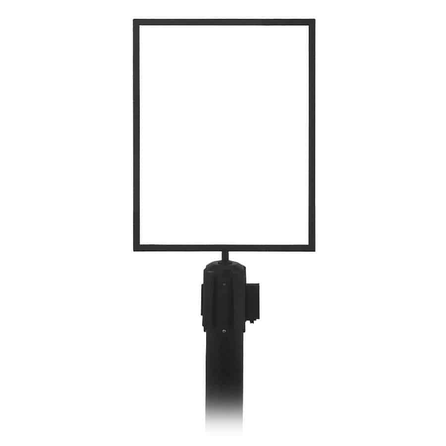 Queue Barrier - Sign Holder