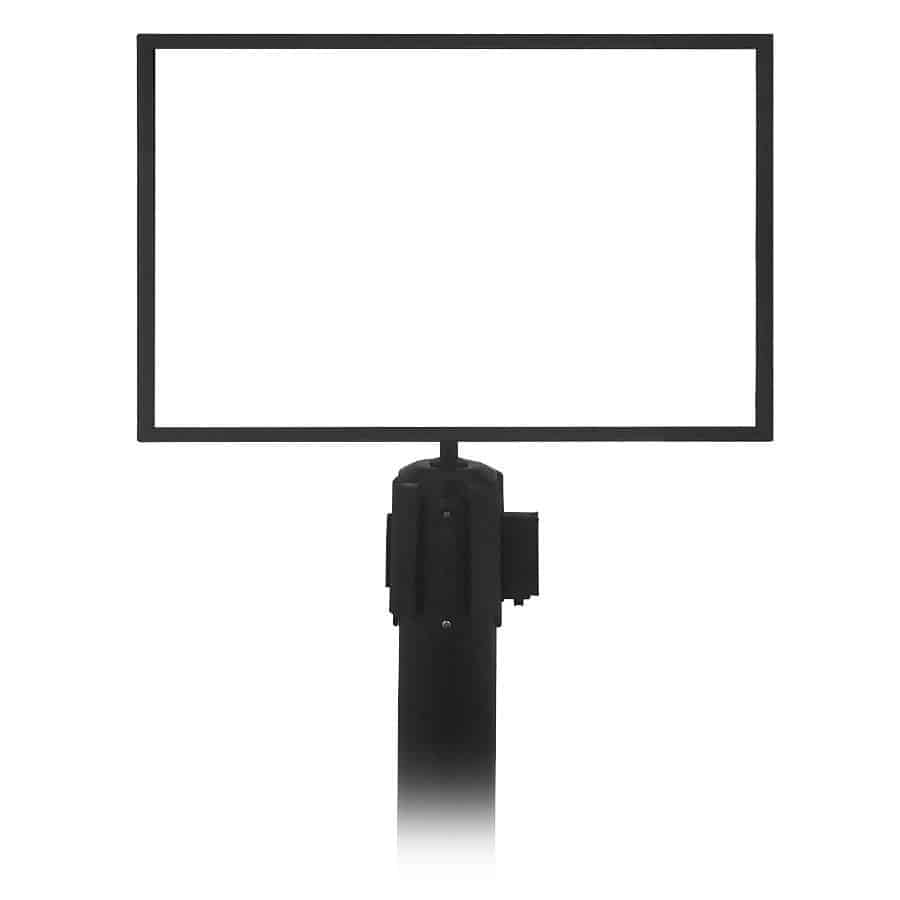 Queue Barrier - Sign Holder