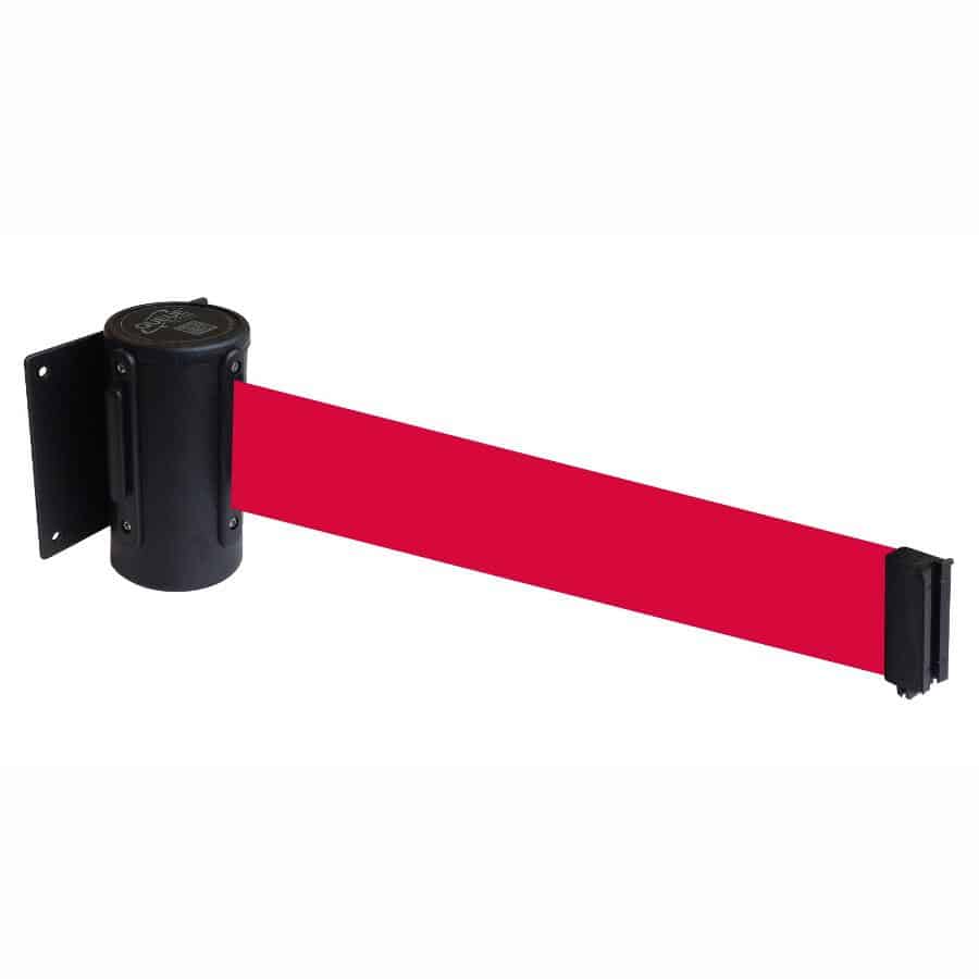 Wall-Line 4.6m Removable Plate-Mounted Retractable Belt Barrier