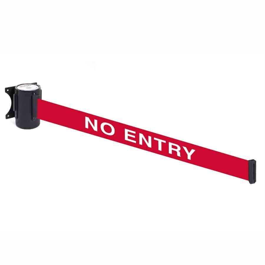 Wall-Line 4.6m Clamp-Mounted Retractable Belt Barrier