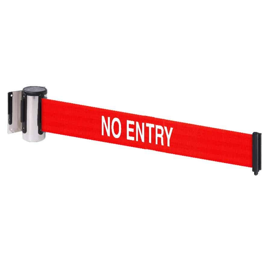Wall-Line 4.6m Clamp-Mounted Retractable Belt Barrier