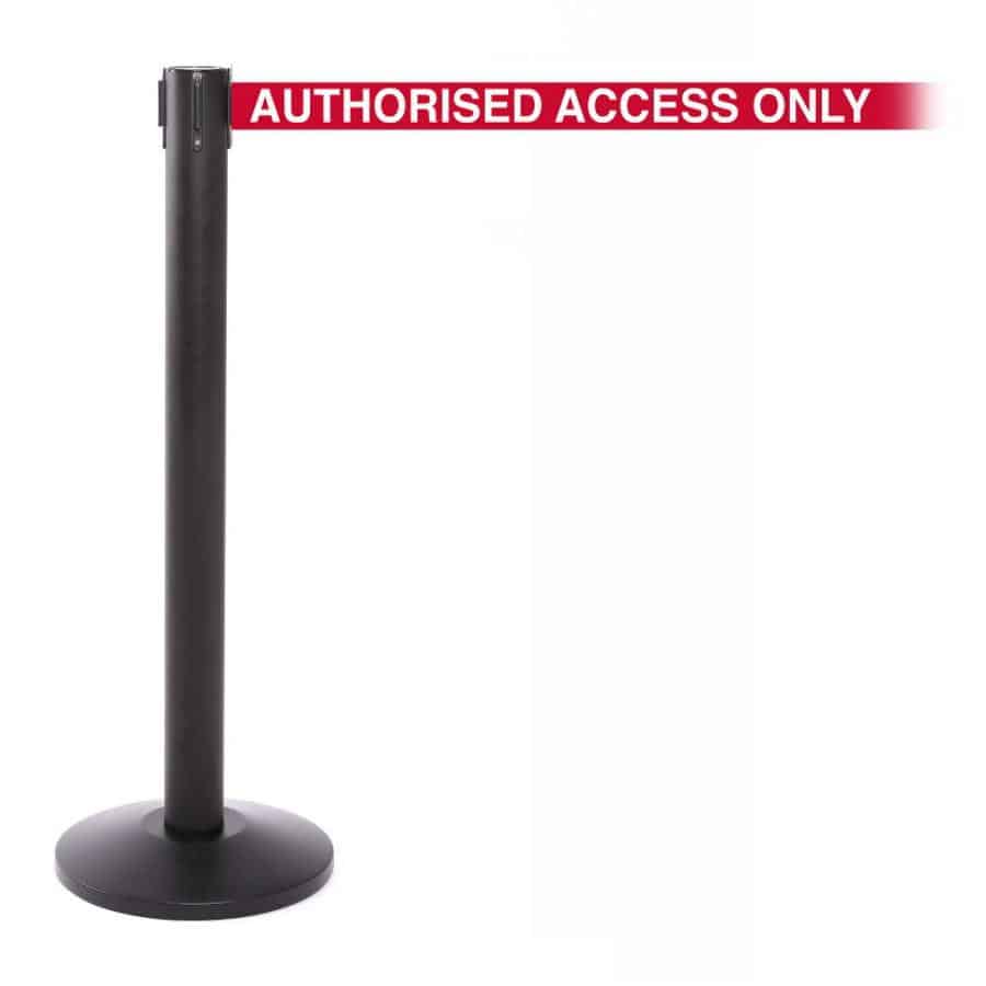 Guideline Pro Extra 4.9m Free-Standing Retractable Belt Barrier