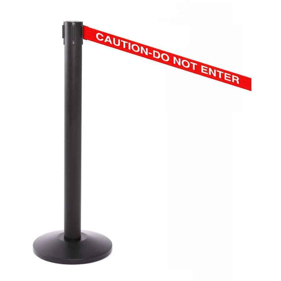 Guideline Pro Extra 4.9m Free-Standing Retractable Belt Barrier