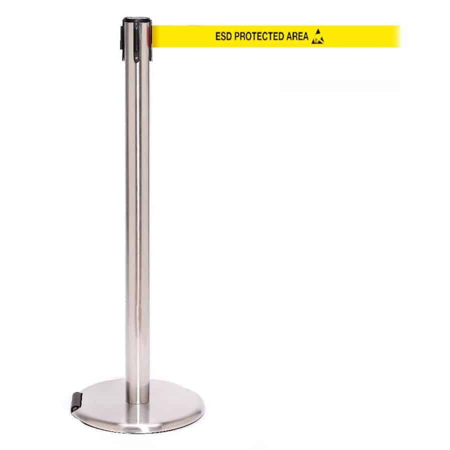 Guideline Roller Pro Free-Standing Retractable Belt Barrier