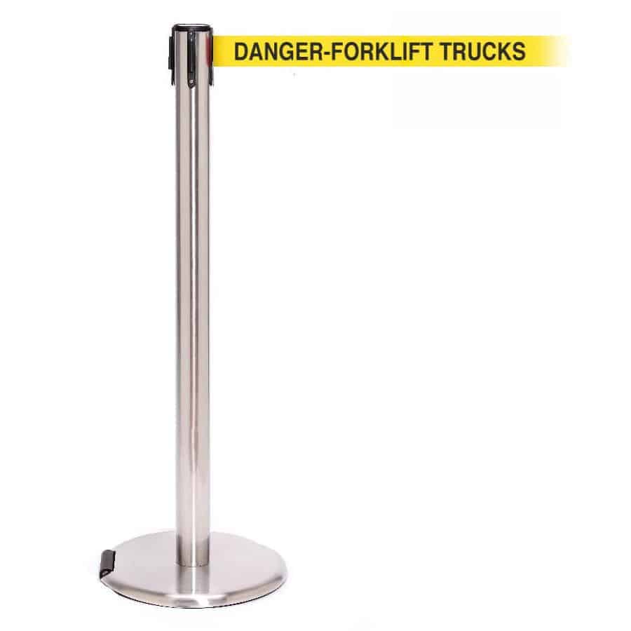 Guideline Roller Pro Free-Standing Retractable Belt Barrier