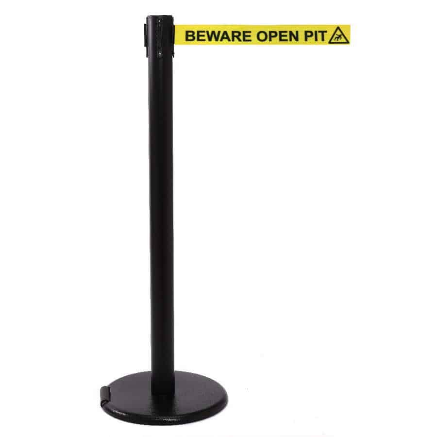 Guideline Roller Pro Free-Standing Retractable Belt Barrier