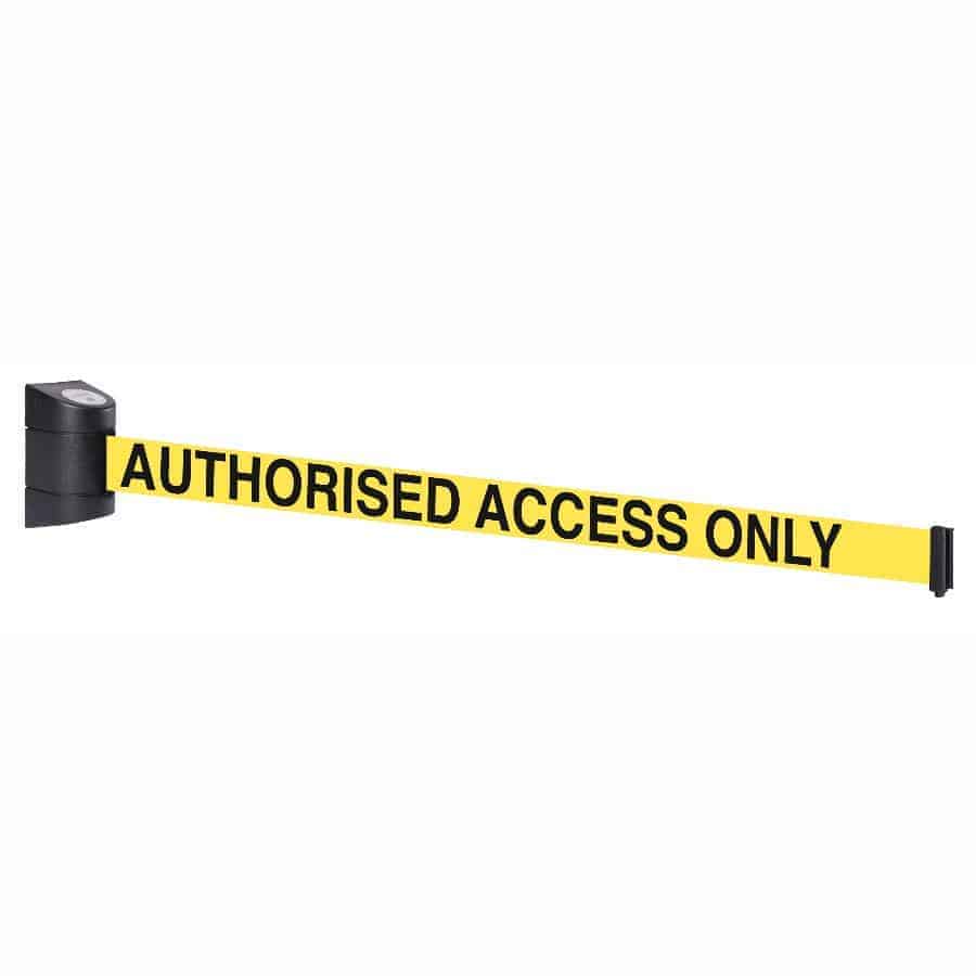Wall-Line Pro Extra 6.1m Clamp-Mounted Retractable Belt Barrier