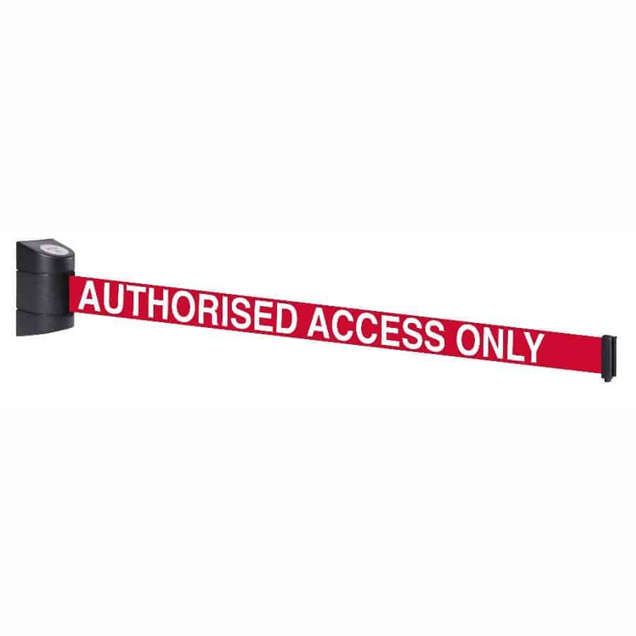 Wall-Line Pro Extra 6.1m Clamp-Mounted Retractable Belt Barrier
