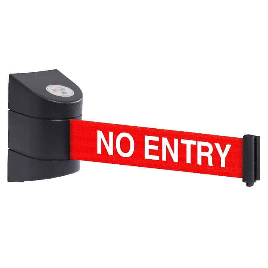 Wall-Line Pro Extra 6.1m Magnetic-Mounted Retractable Belt Barrier